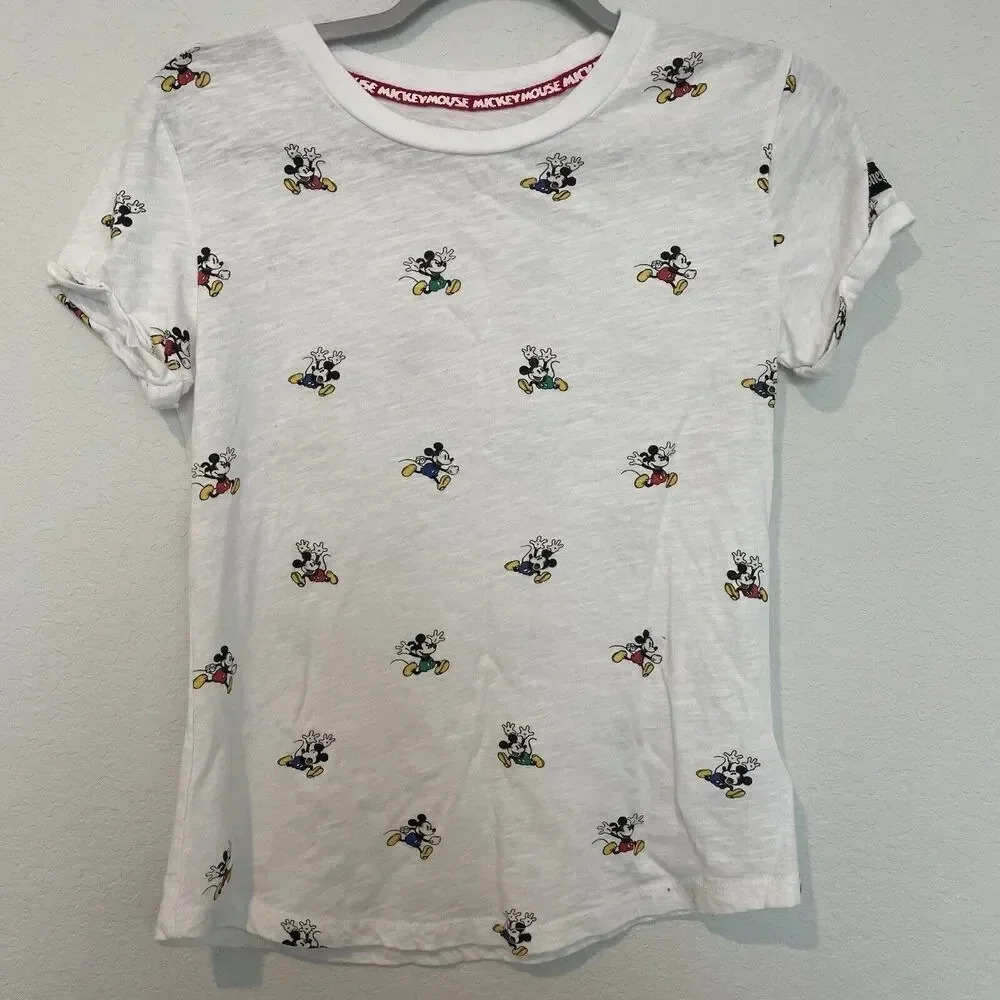 Disneyland Mickey Mouse Tee Womens Extra Small Disney Park Top